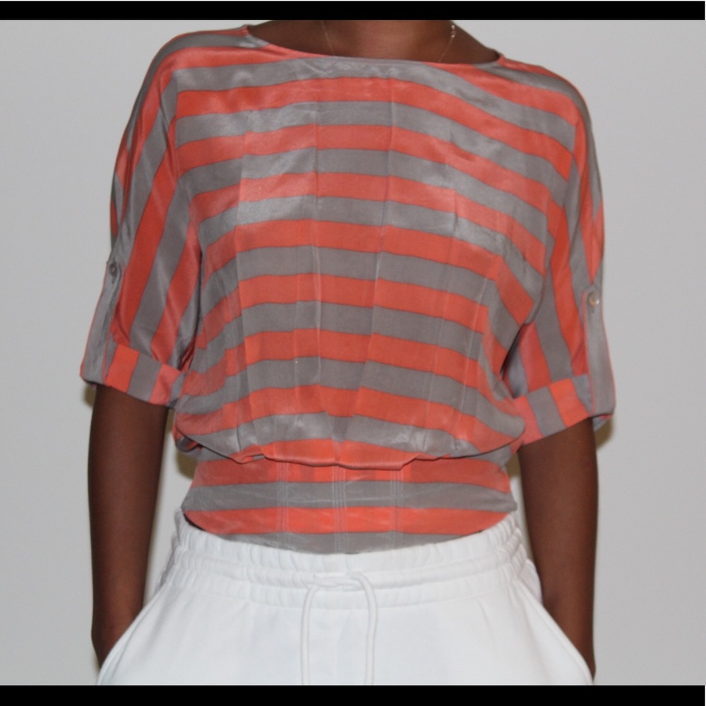 Cute BCBG Striped Top